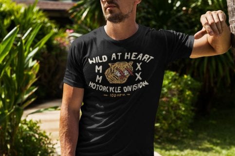 100mph Wild At Heart t-shirt