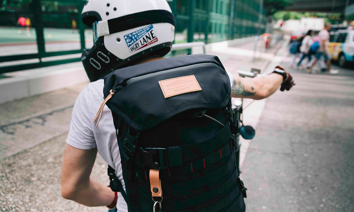 Angrylane Pacsafe Motorcycle Backpack