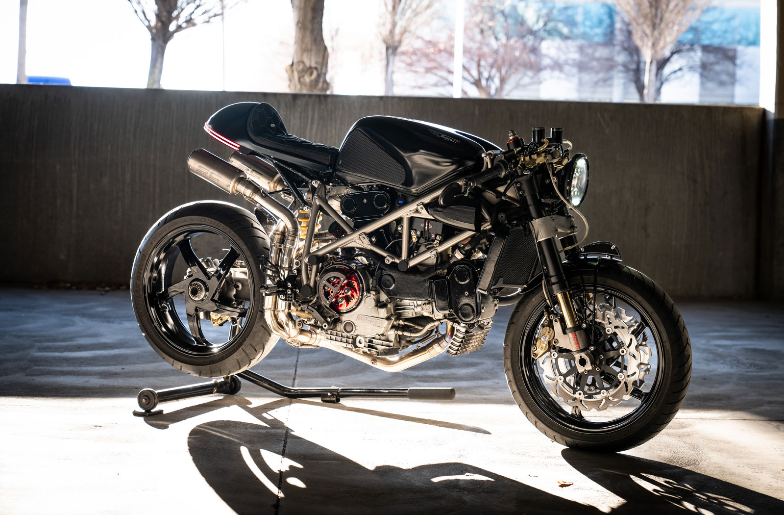 Jaron Hall Ducati 996 cafe racer