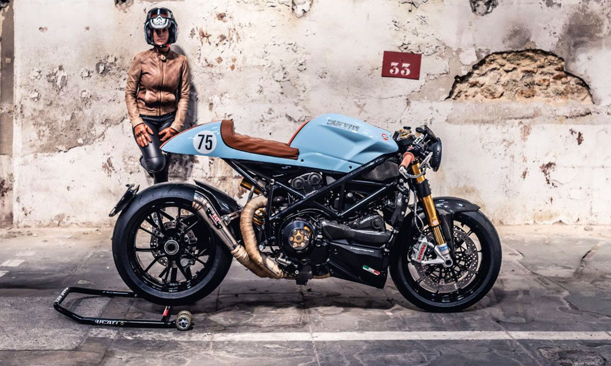 Ducati Streetfighter cafe racer