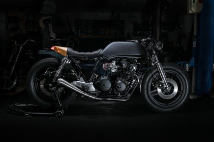 Gas and Retro Honda CB750 Libertas