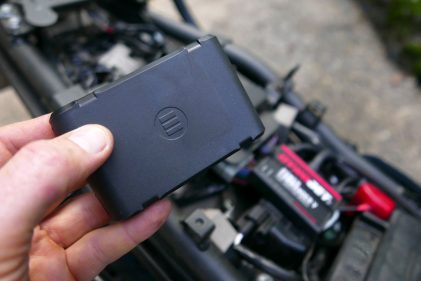 GPS motorcycle theft tracker