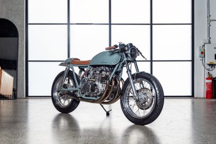 Purpose Built Honda CB550 Cafe Racer