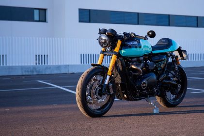 Tamarit Motorcycles custom Triumph Thruxton R