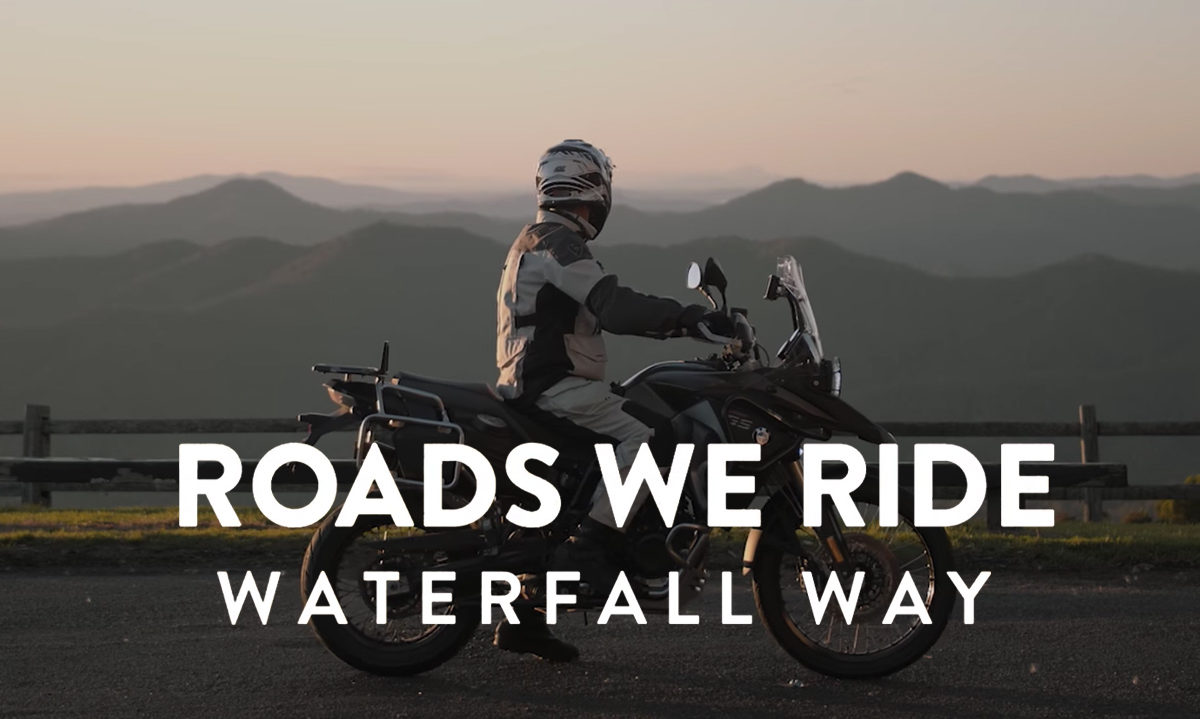 Roads We Ride Waterfall Way