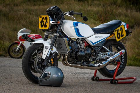 Yamaha RD350 custom street racer